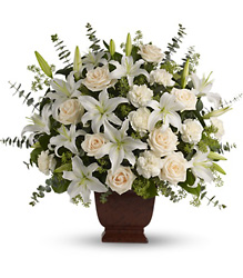  Loving Lilies and Roses Bouquet from Martinsville Florist, flower shop in Martinsville, NJ